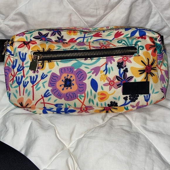 Nwot LulaRoe Floral Fanny Pack belt bag - Picture 2 of 12